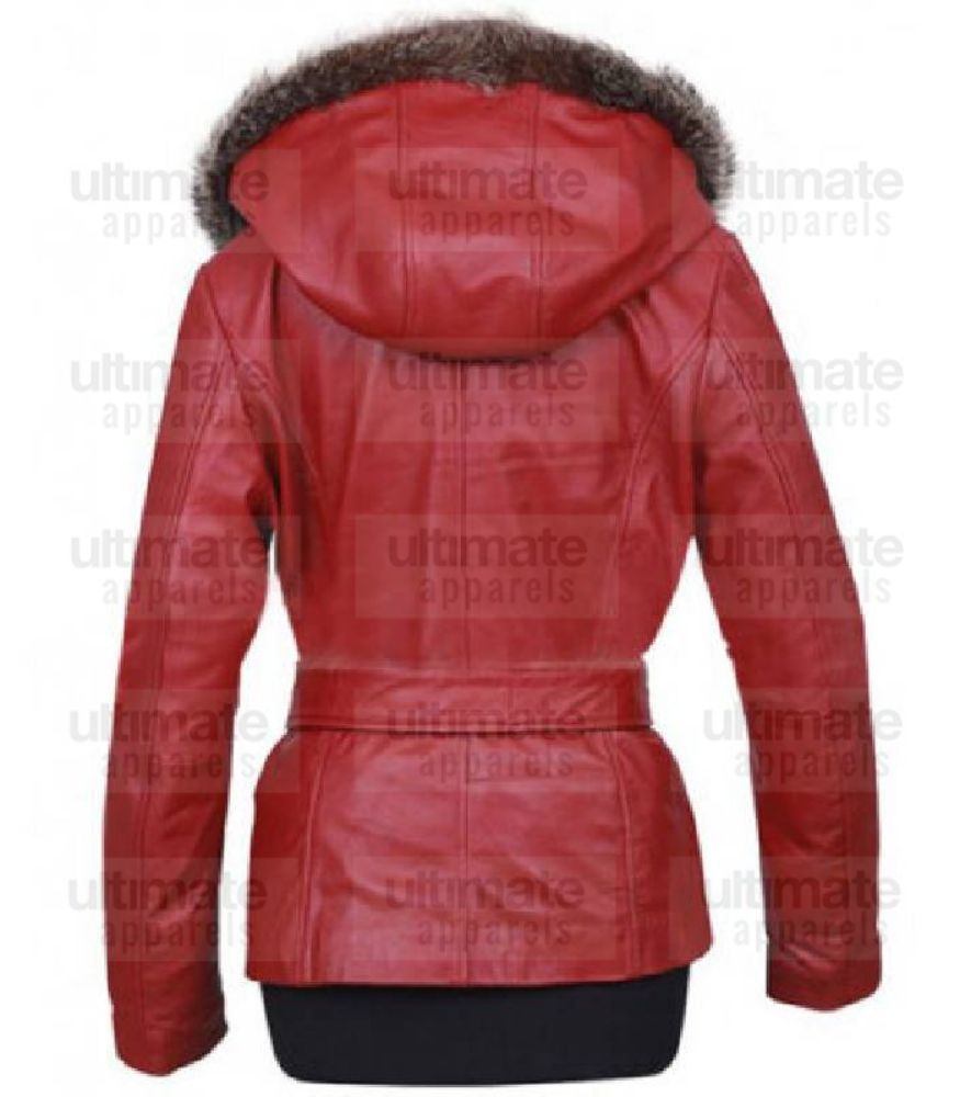 Christmas Chronicles 2 Goldie Hawn (Mrs. Claus) Shearling Coat