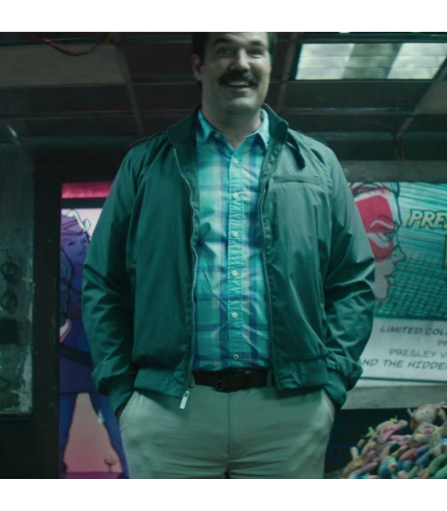 Deadpool 2 Rob Delaney (Peter) Satin Jacket