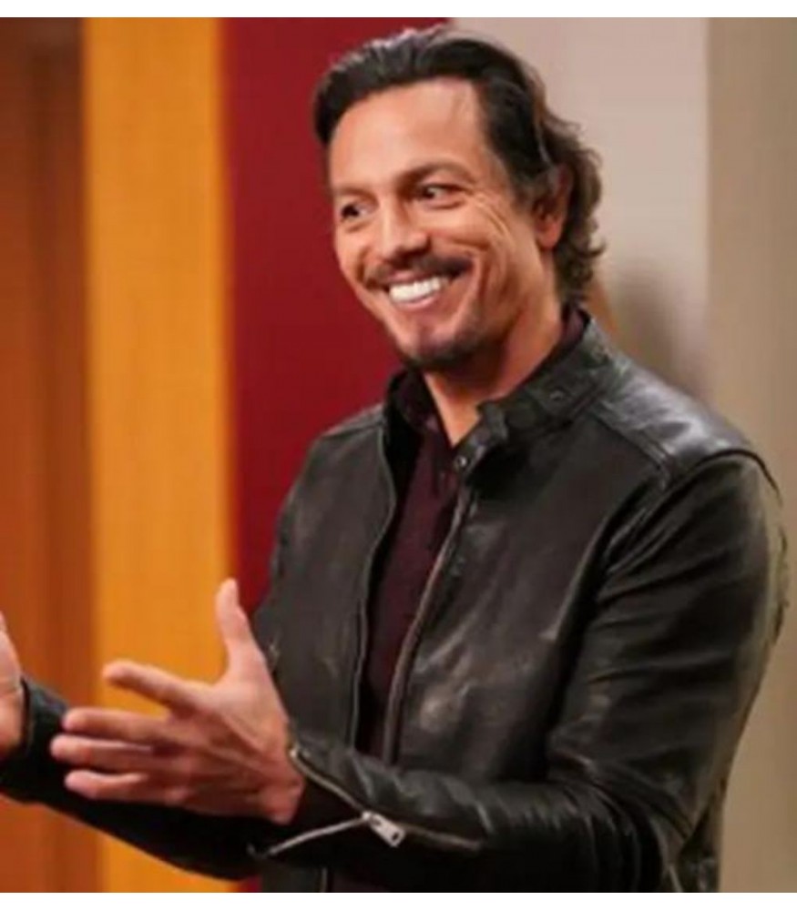 Dmz (Parco Delgado) Benjamin Bratt Leather Jacket