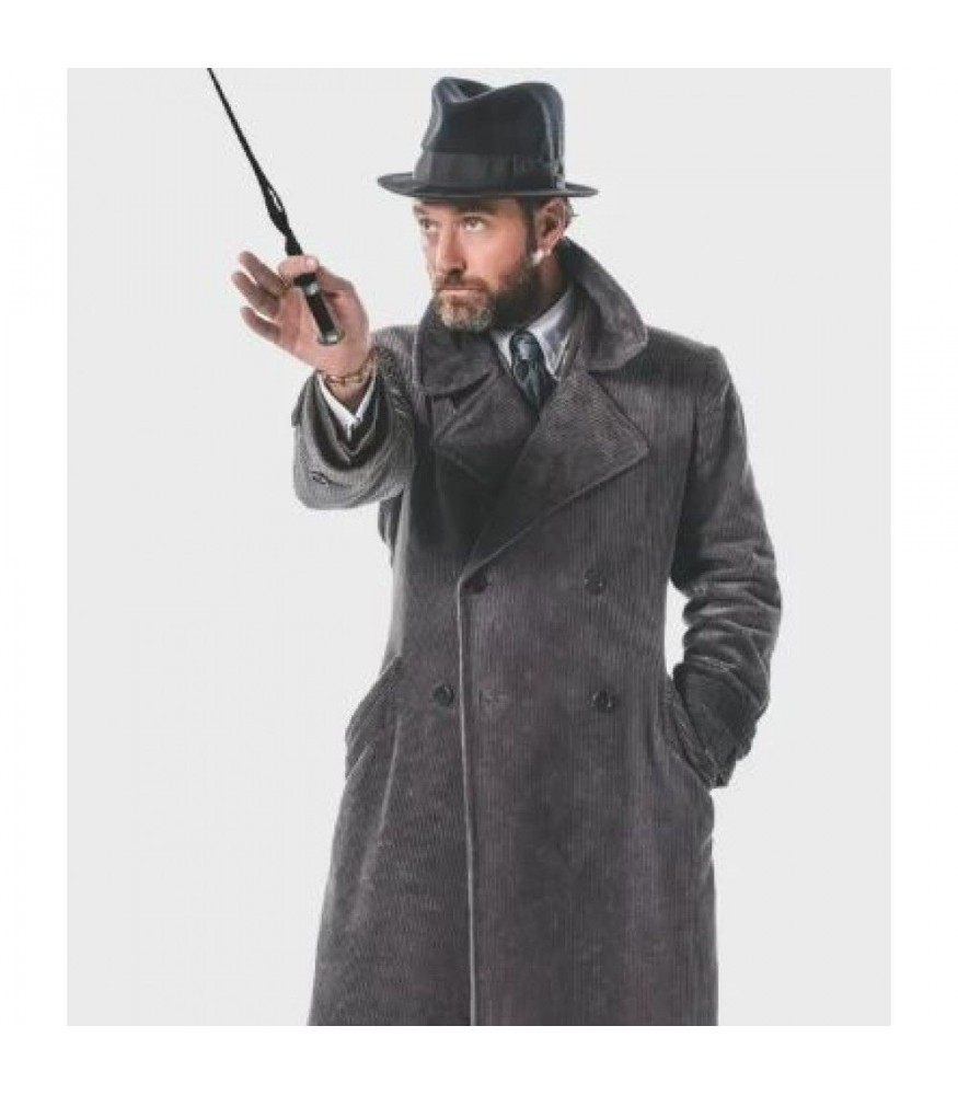 Fantastic Beasts 2 Jude Law (Albus Dumbledore) Corduroy Coat