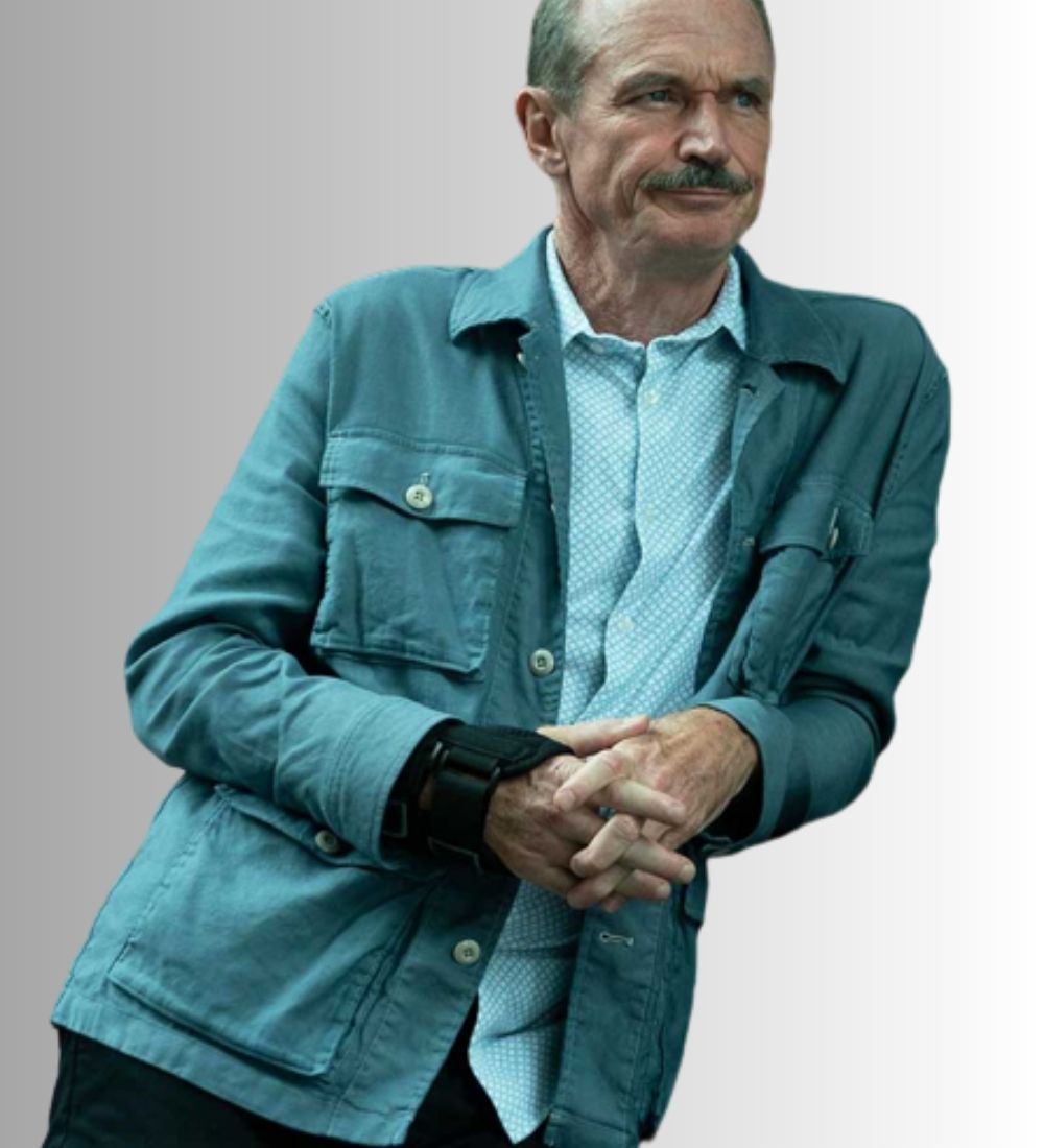 Fatal Attraction 2023 Toby Huss (Mike Gerard) Grey Cotton Jacket