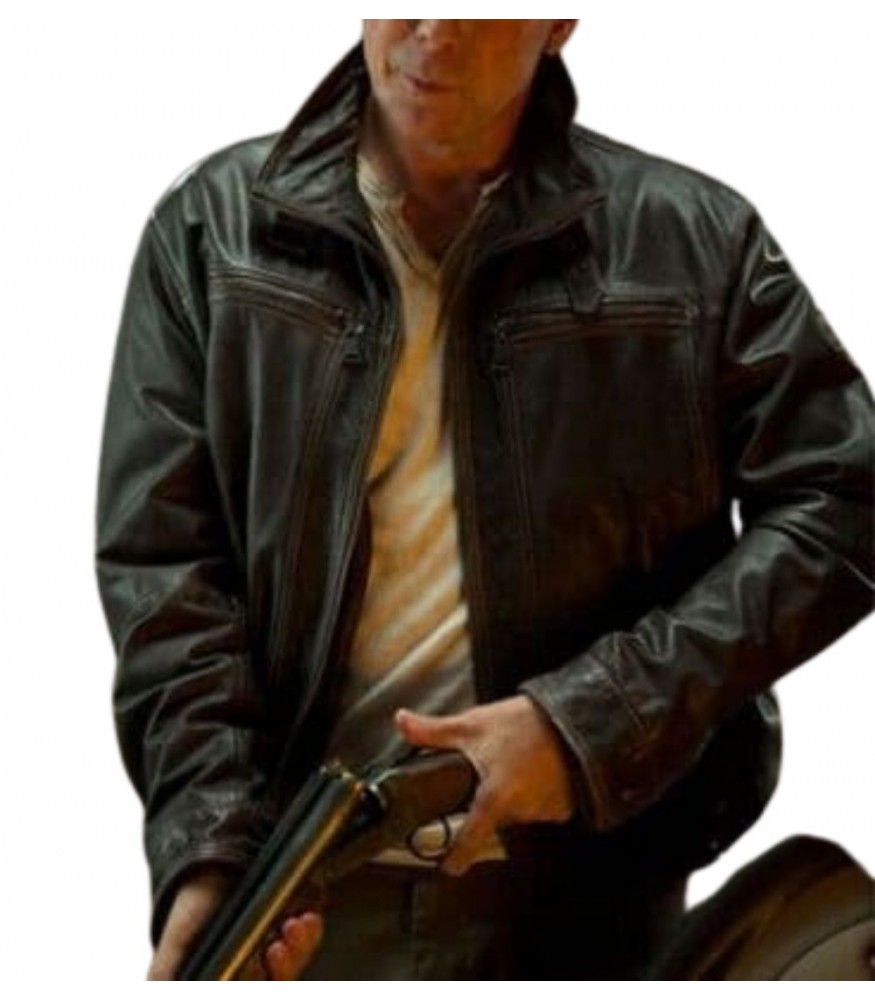 Good Day to Die Hard Bruce Willis (John Mcclane) Leather Jacket