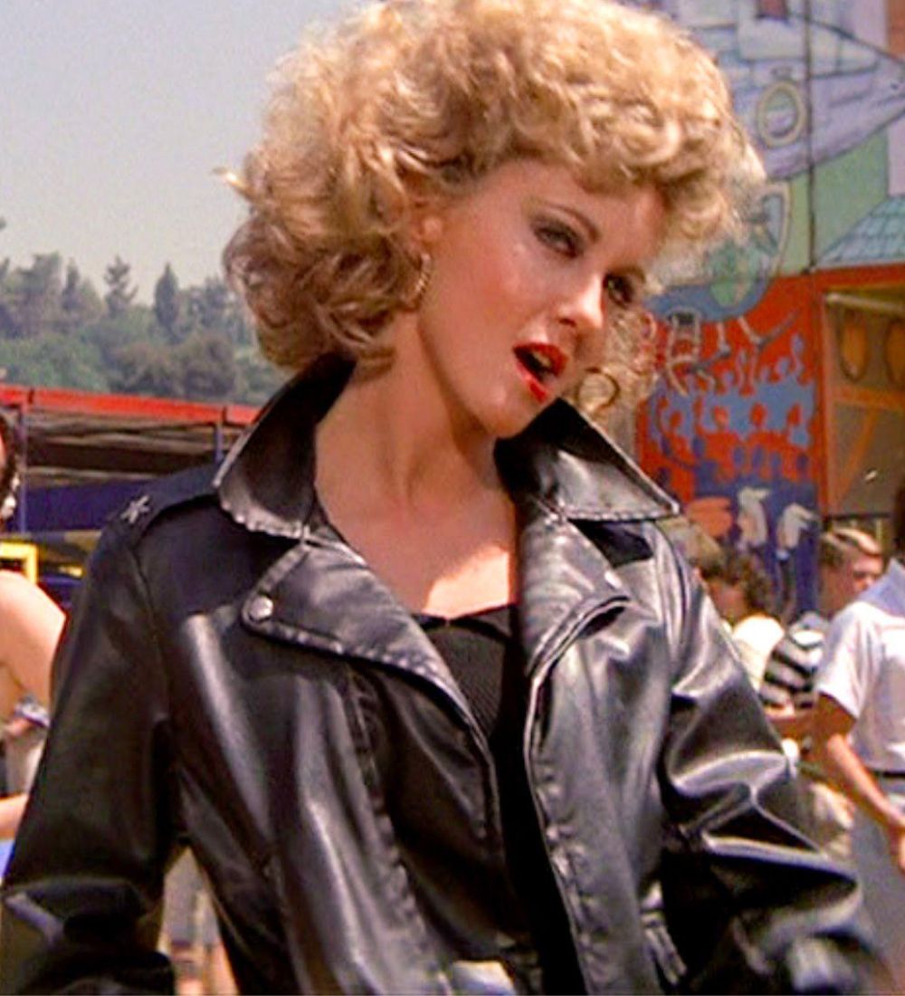 Olivia Newton-john Sandy Olsson Grease Leather Jacket