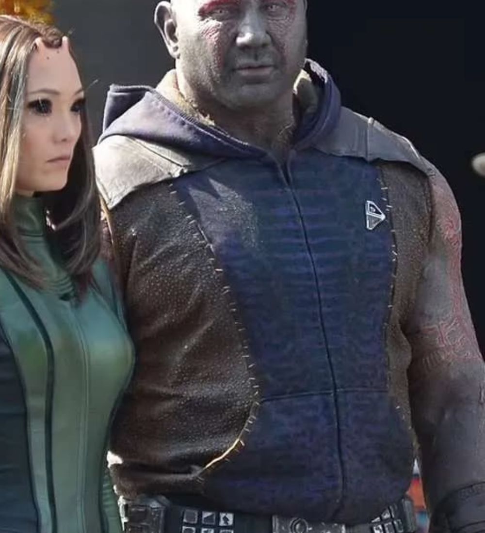 Guardians of the Galaxy 3 2023 Dave Bautista (Drax) Leather Vest