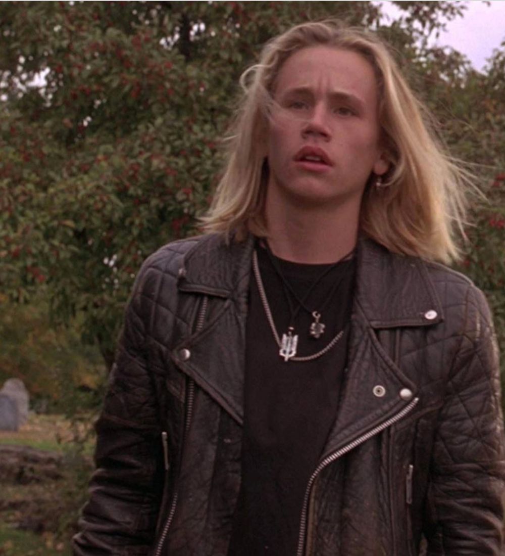 Hocus Pocus Tobias Jelinek (Jay) Black Leather Jacket
