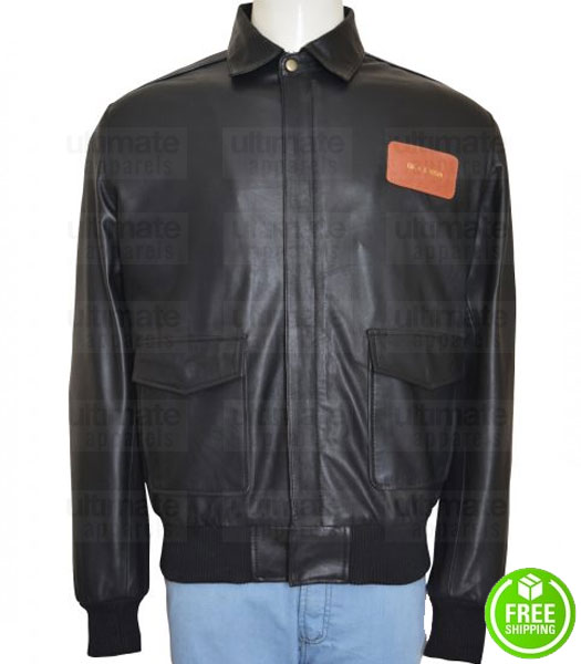 Hogan's Heroes Bob Crane Robert Hogan Black Leather Jacket