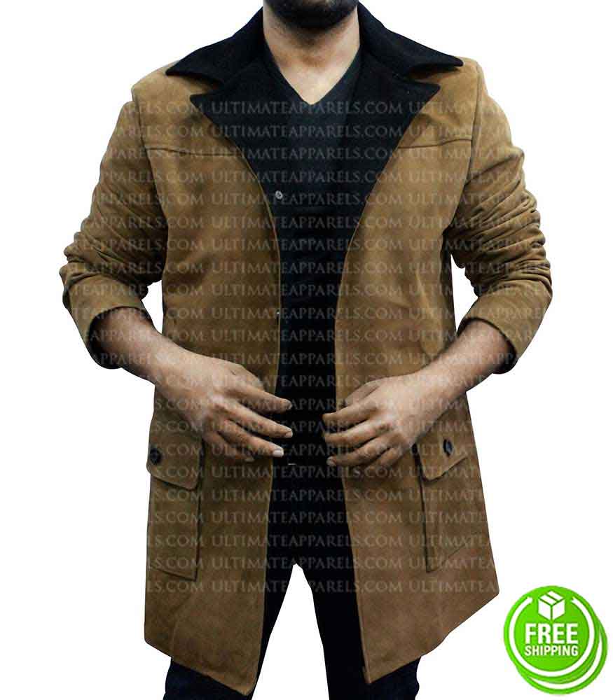 JINGLE ALL THE WAY ARNOLD SCHWARZENEGGER BROWN COAT