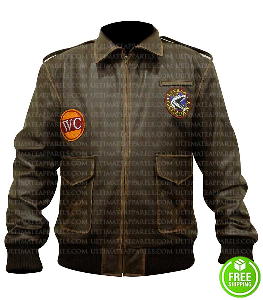 KONG SKULL ISLAND JOHN C. REILLY BROWN JACKET