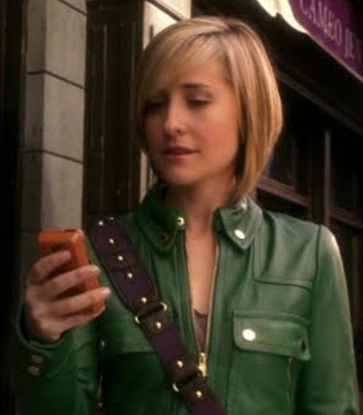 SMALLVILLE ALLISON MACK GREEN JACKET