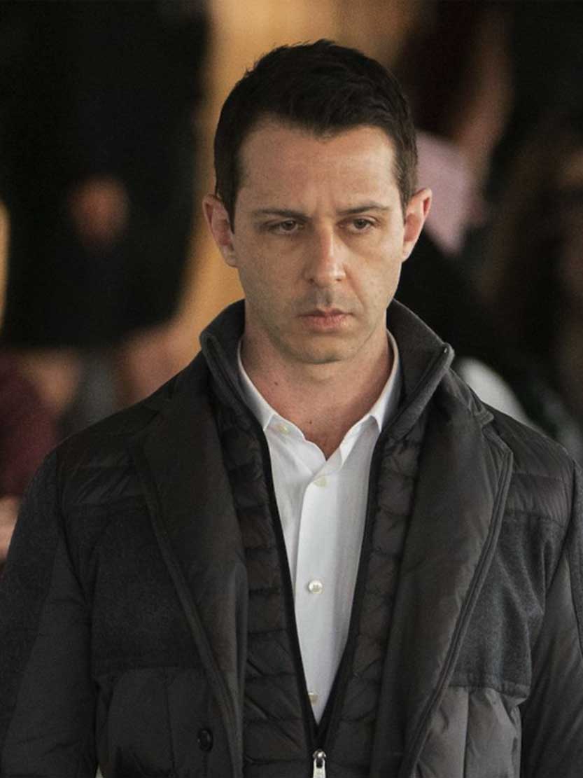 Succession Jeremy Strong Kendall Roy Puffer Jacket