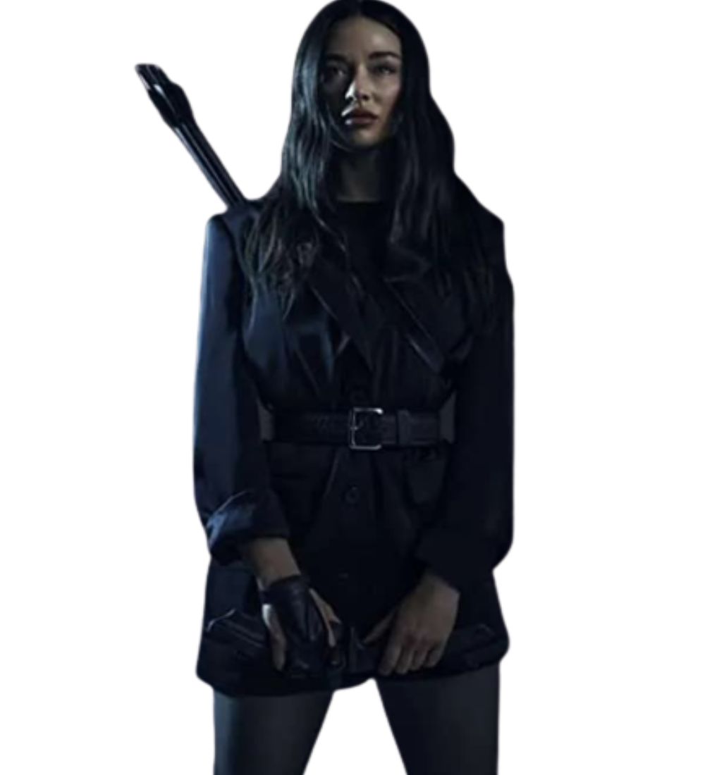 Teen Wolf 2023 Crystal Reed (Allison Argent) Black Coat