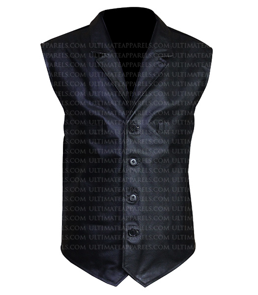 THE MAGNIFICENT SEVEN DENZEL WASHINGTON BLACK VEST