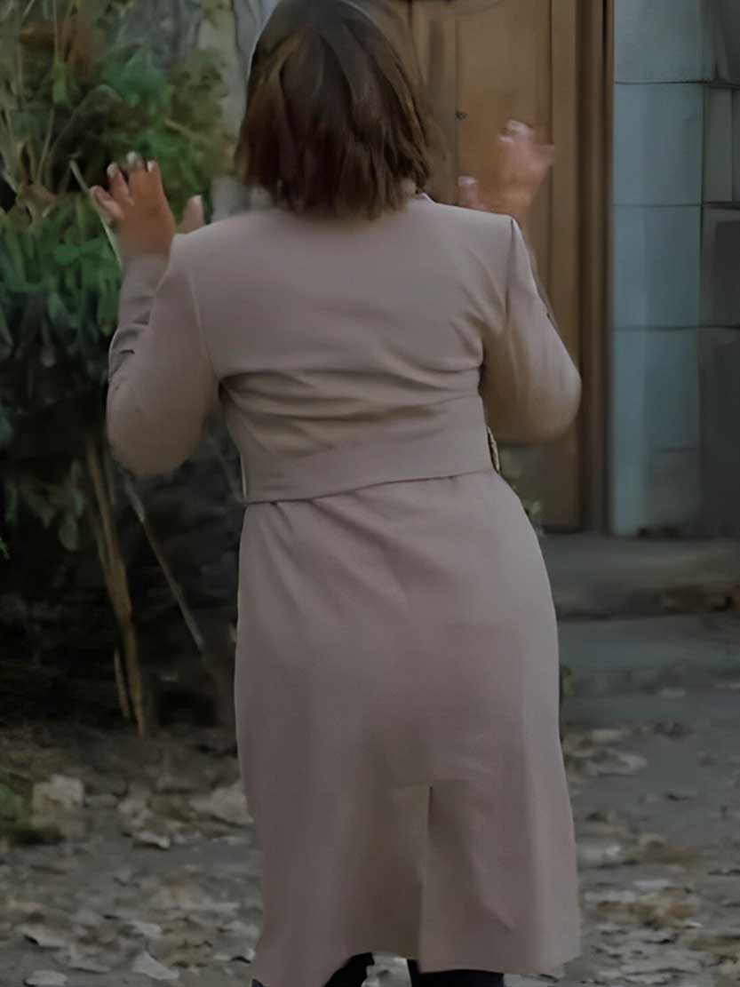 The Wedding Cottage 2023 Erin Krakow (Vanessa Doyle) Wool Coat