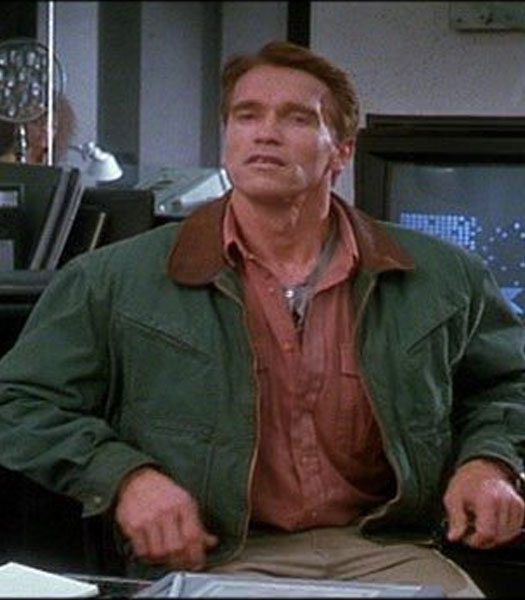 TOTAL RECALL ARNOLD SCHWARZENEGGER COTTON JACKET