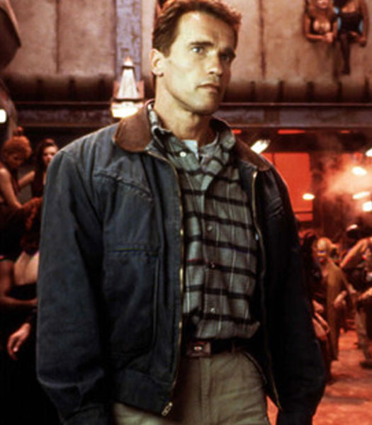 TOTAL RECALL ARNOLD SCHWARZENEGGER COTTON JACKET