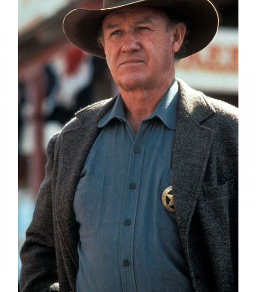 UNFORGIVEN GENE HACKMAN WOOL COAT