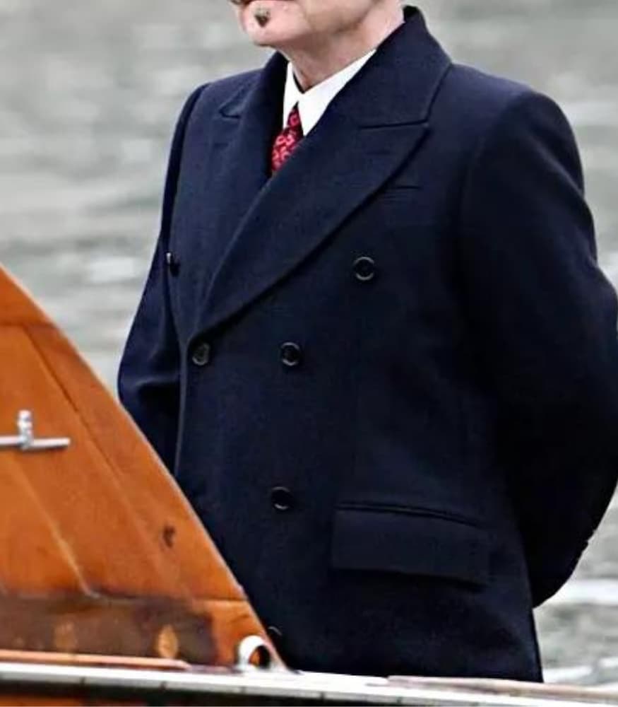 A Haunting In Venice Kenneth Branagh Black Trench Coat