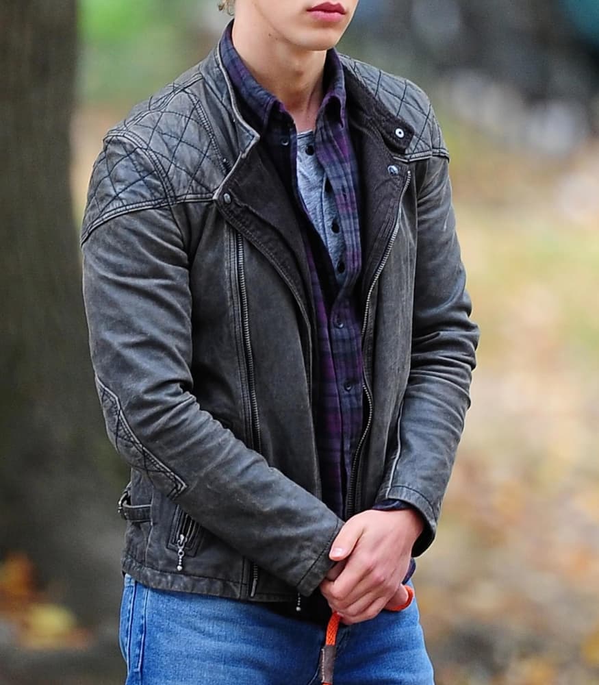 The Carrie Diaries Sebastian Kydd Black Leather Jacket