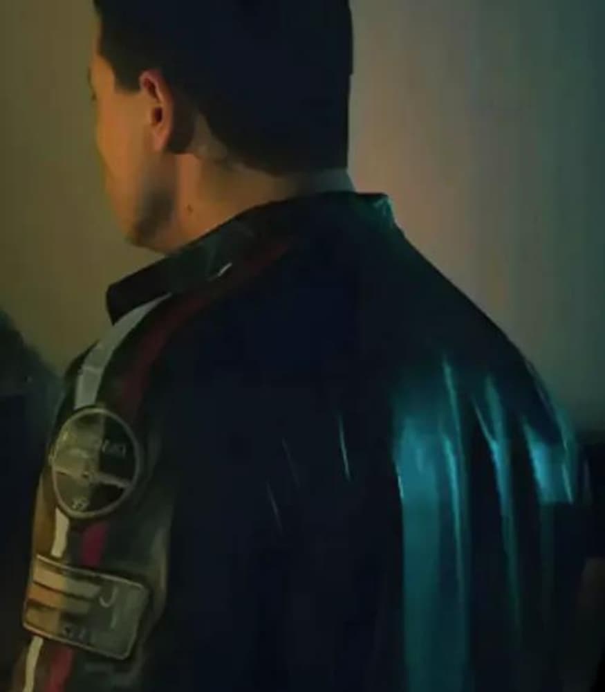 Berlin 2023 Adryen Mehdi Black Leather Jacket