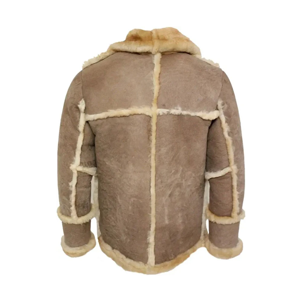 Black Mafia Family Meech Fur Suede Leather Coat