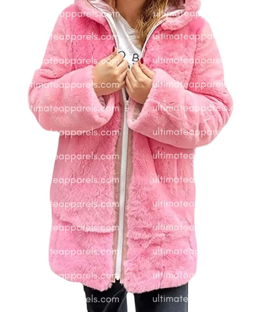 American Rapper Cam Ron Pink Fur Coat