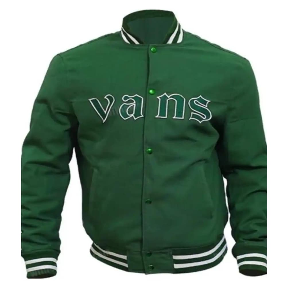 Cobra Kai Season 4 Robby Keene Green Bomber Jacket