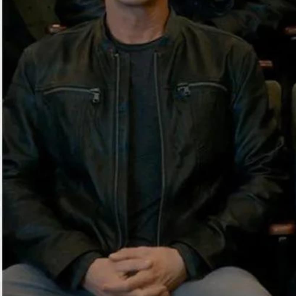 Cobra Kai William Zabka (Johnny Lawrence) Black Leather Jacket