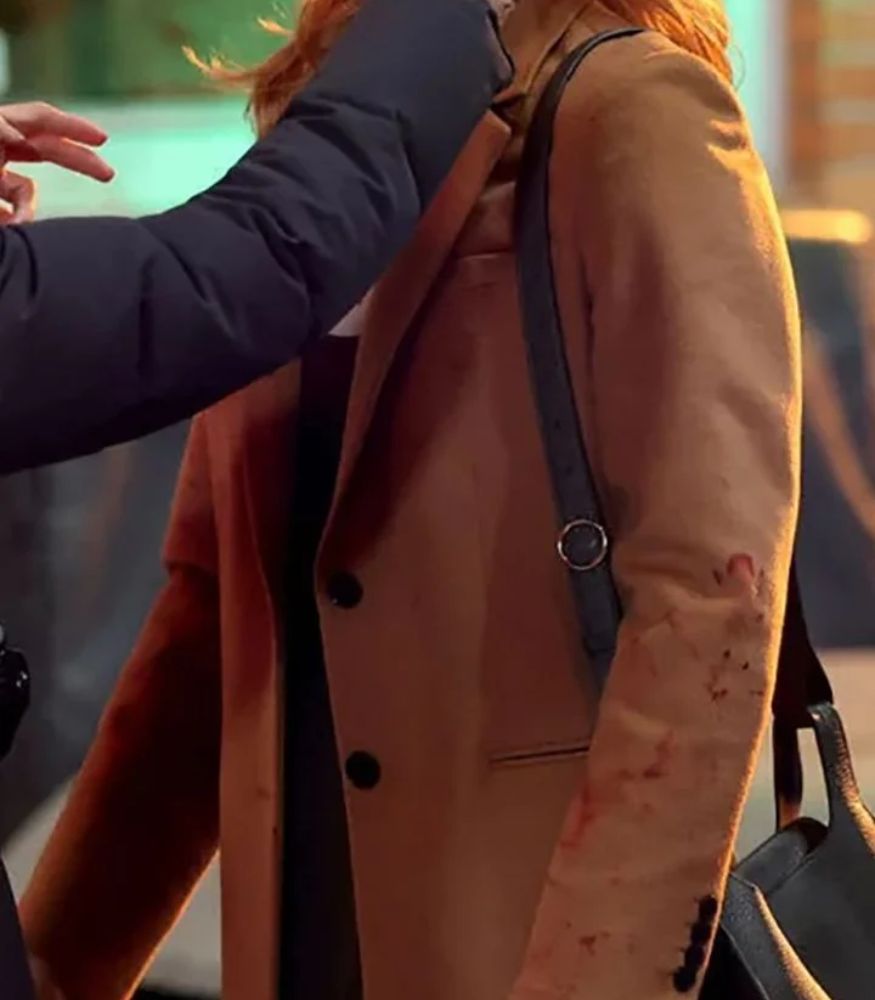 Daredevil Born Again 2025 Karen Page Brown Coat
