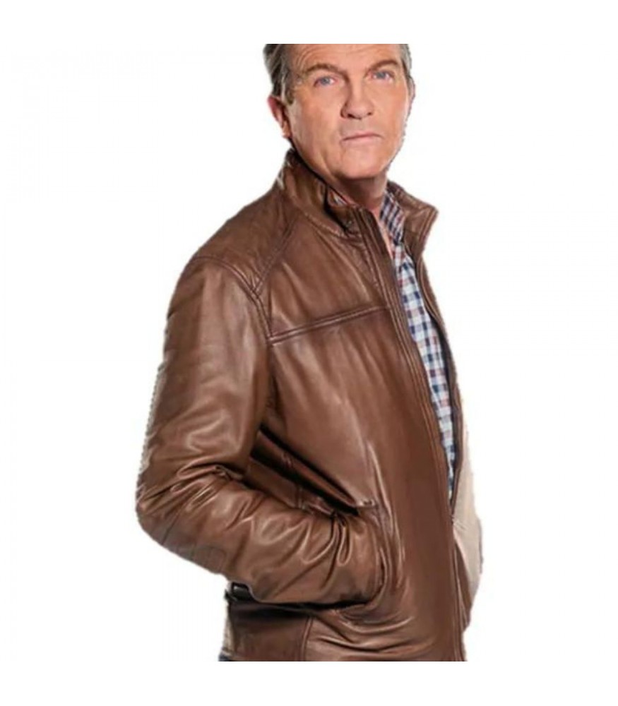 Doctor Who Bradley Walsh (Graham O' Brien) Brown Leather Jacket