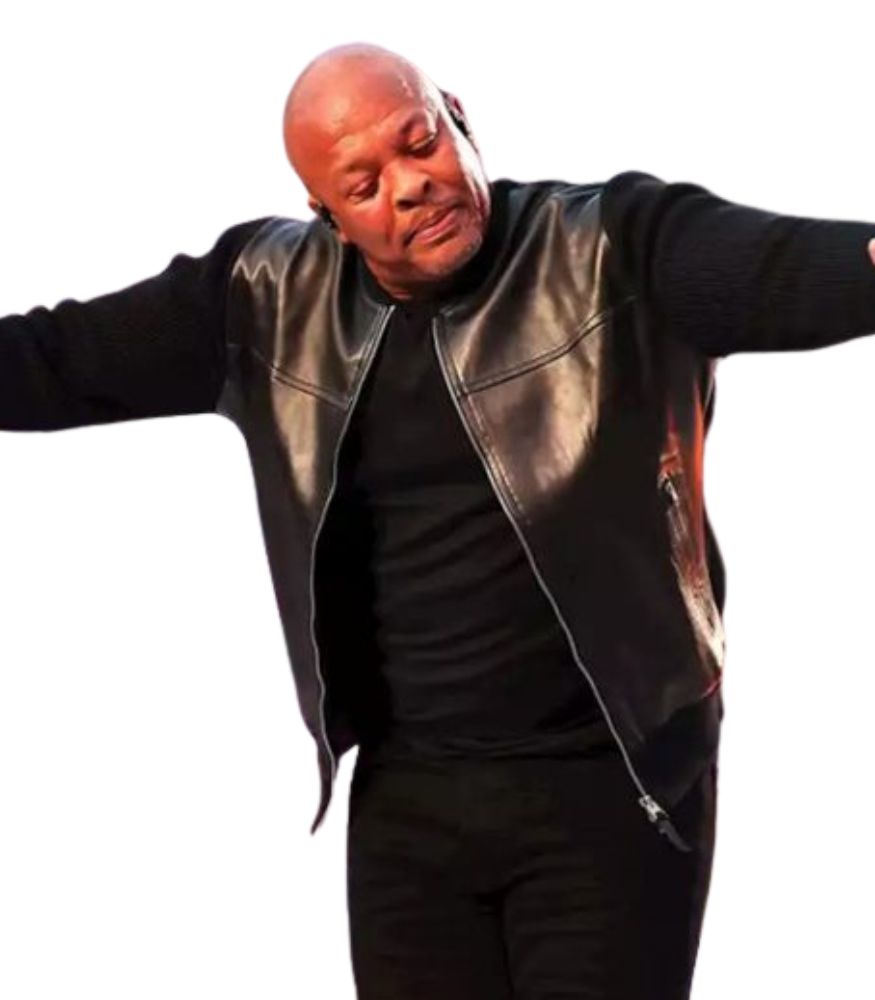 Super Bowl Dr.Dre Leather Jacket