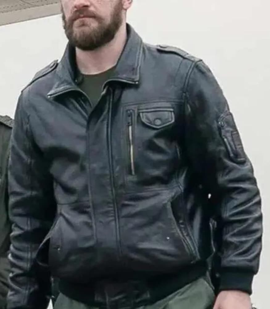 Extraction 2 Tornike Gogrichiani Black Leather Jacket