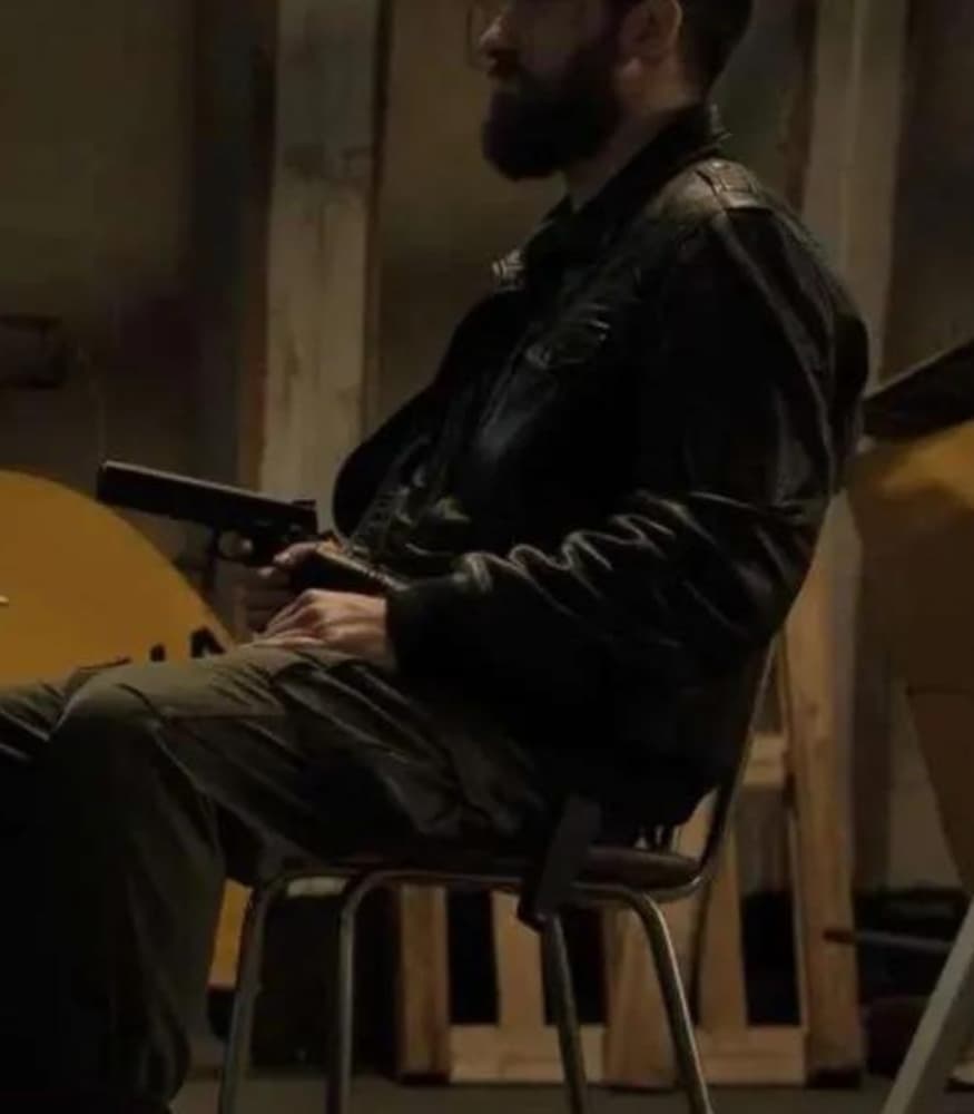 Extraction 2 Tornike Gogrichiani Black Leather Jacket