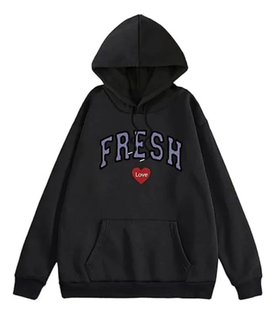 Fresh Love Oversized Pullover Hoodie