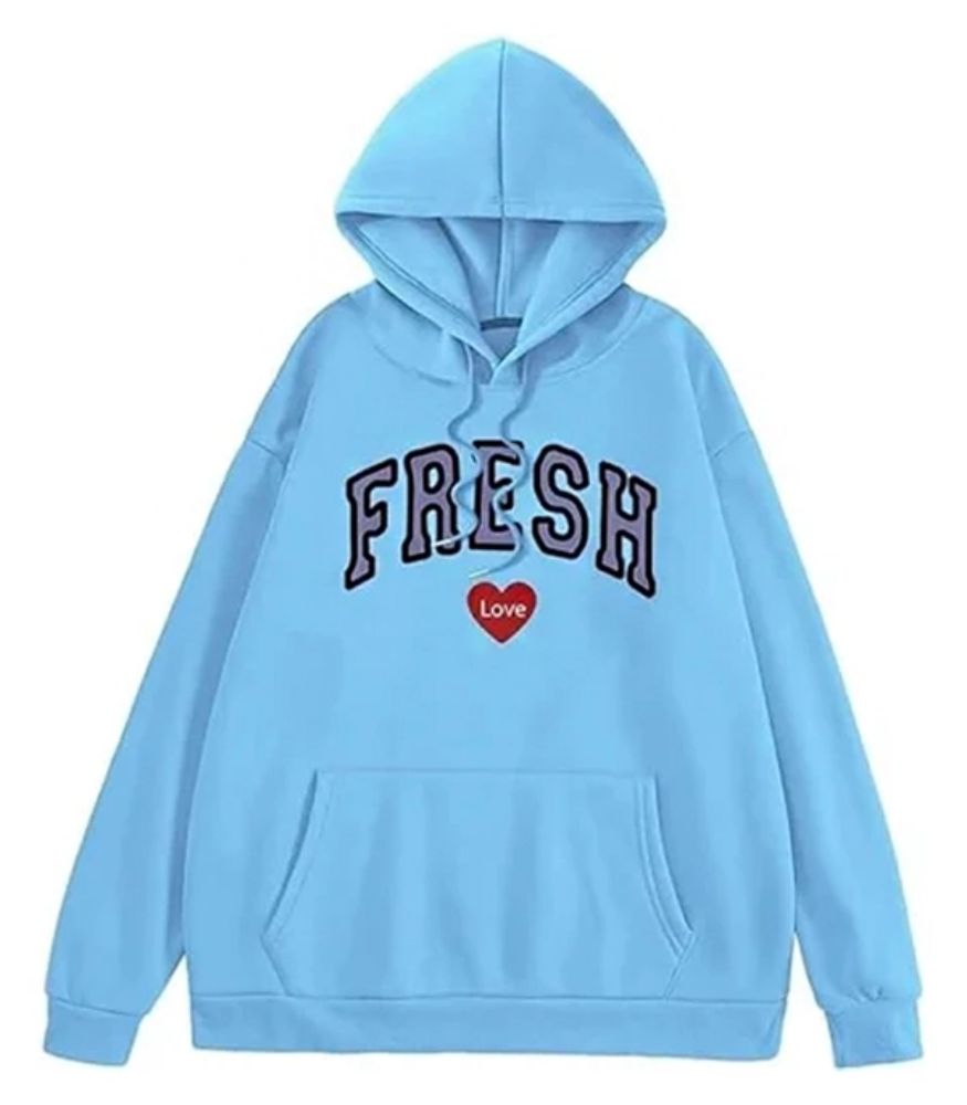 Fresh Love Oversized Pullover Hoodie