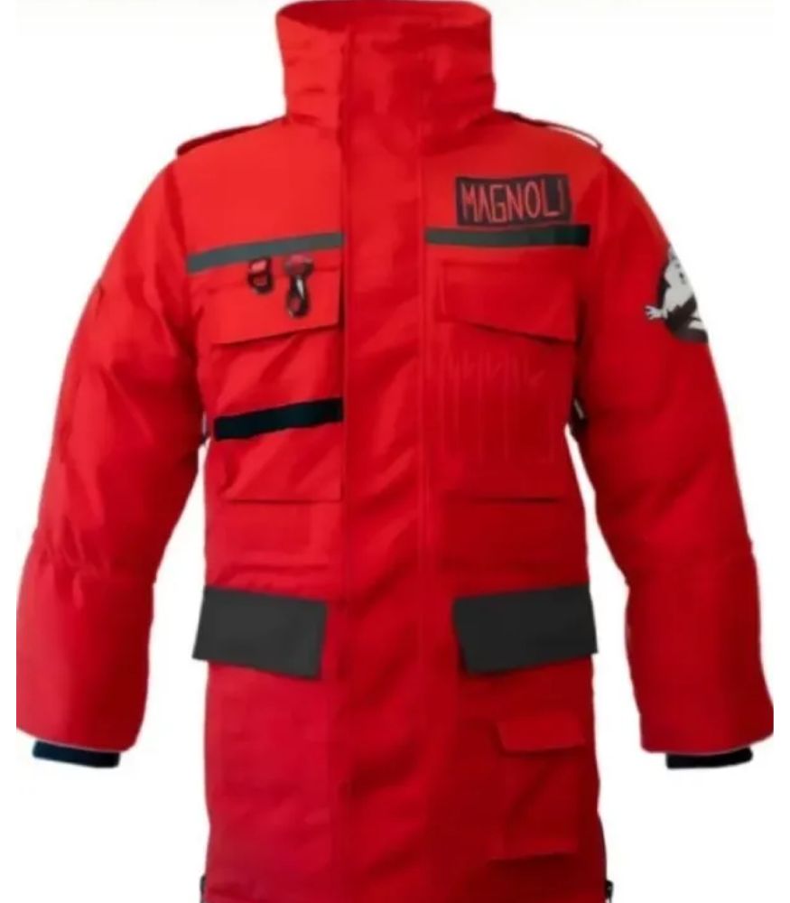 Ghostbusters: Frozen Empire Paul Rudd (Mr. Grooberson) Red Jacket