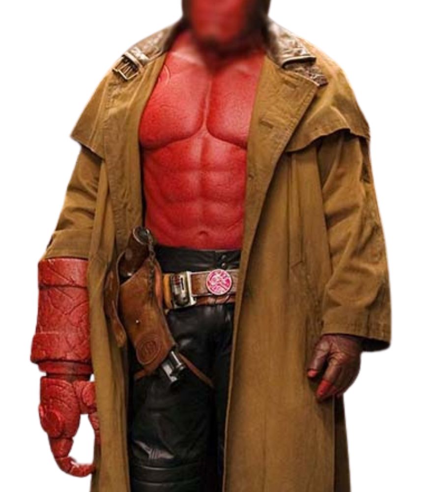 Hellboy 2 The Golden Army Ron Perlman (Hellboy) Cotton Coat