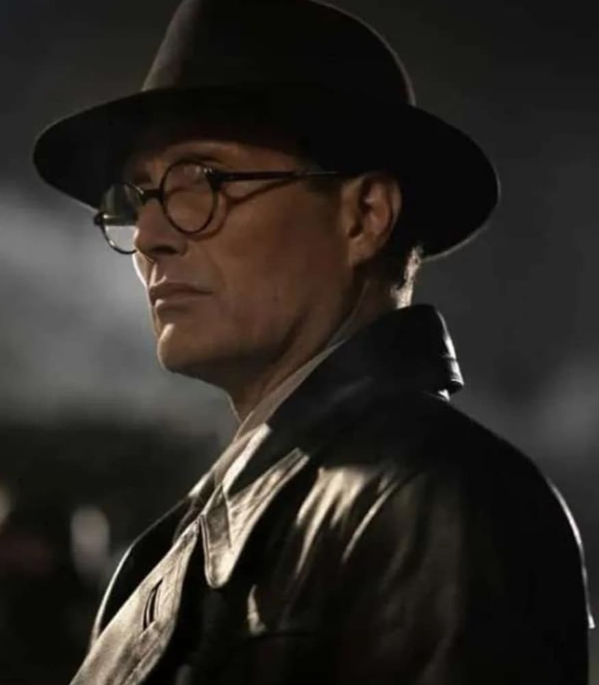 Indiana Jones and the Dial of Destiny Mads Mikkelsen Leather Coat