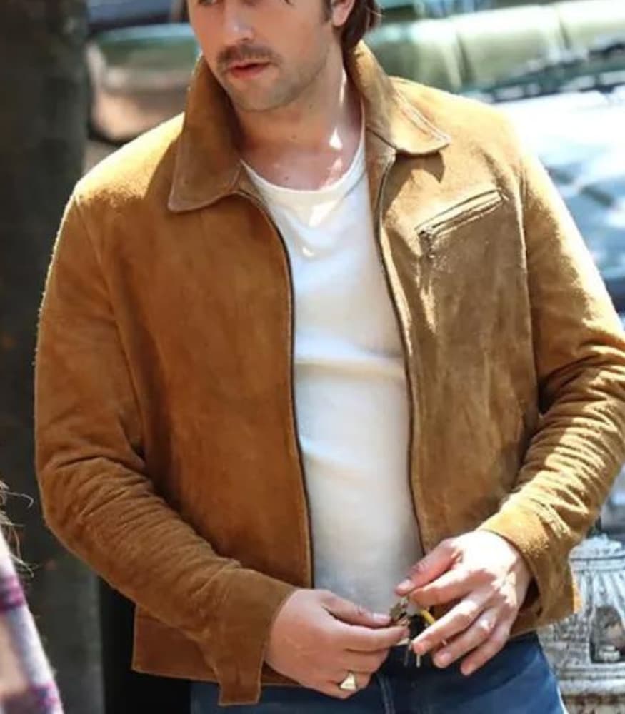 It Ends With Us 2024 Brandon Sklenar Brown Jacket