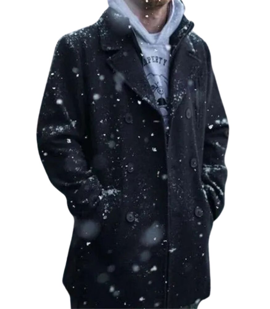 Shoresy S02 Jared Keeso Wool Trench Coat