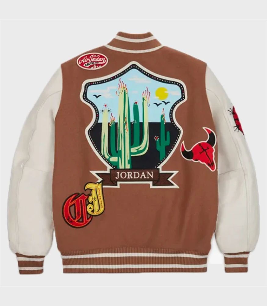 Travis Scott x Jordan Varsity Jacket