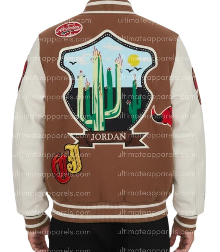Travis Scott x Jordan Varsity Jacket