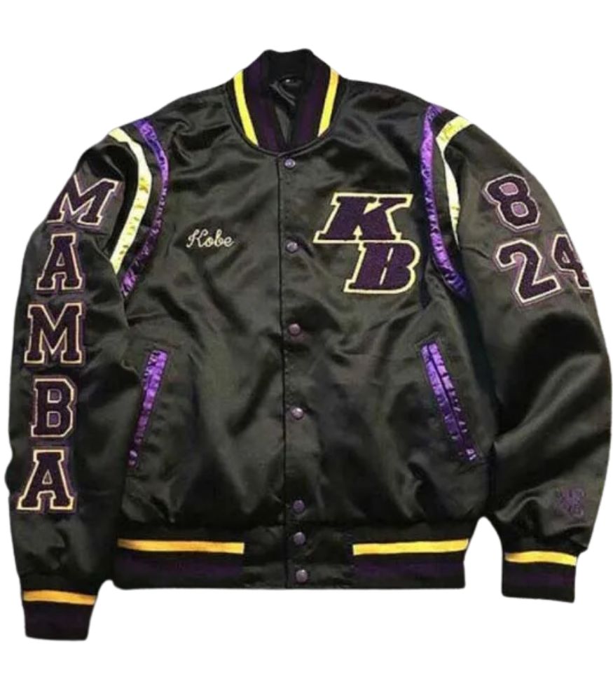 Stephen A Smith Kobe Bryant Satin Jacket