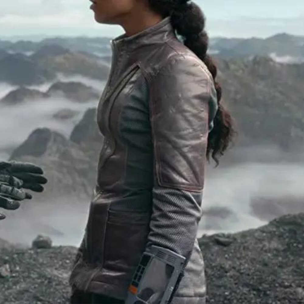 Lost In Space Judy Robinson Brown Leather Jacket