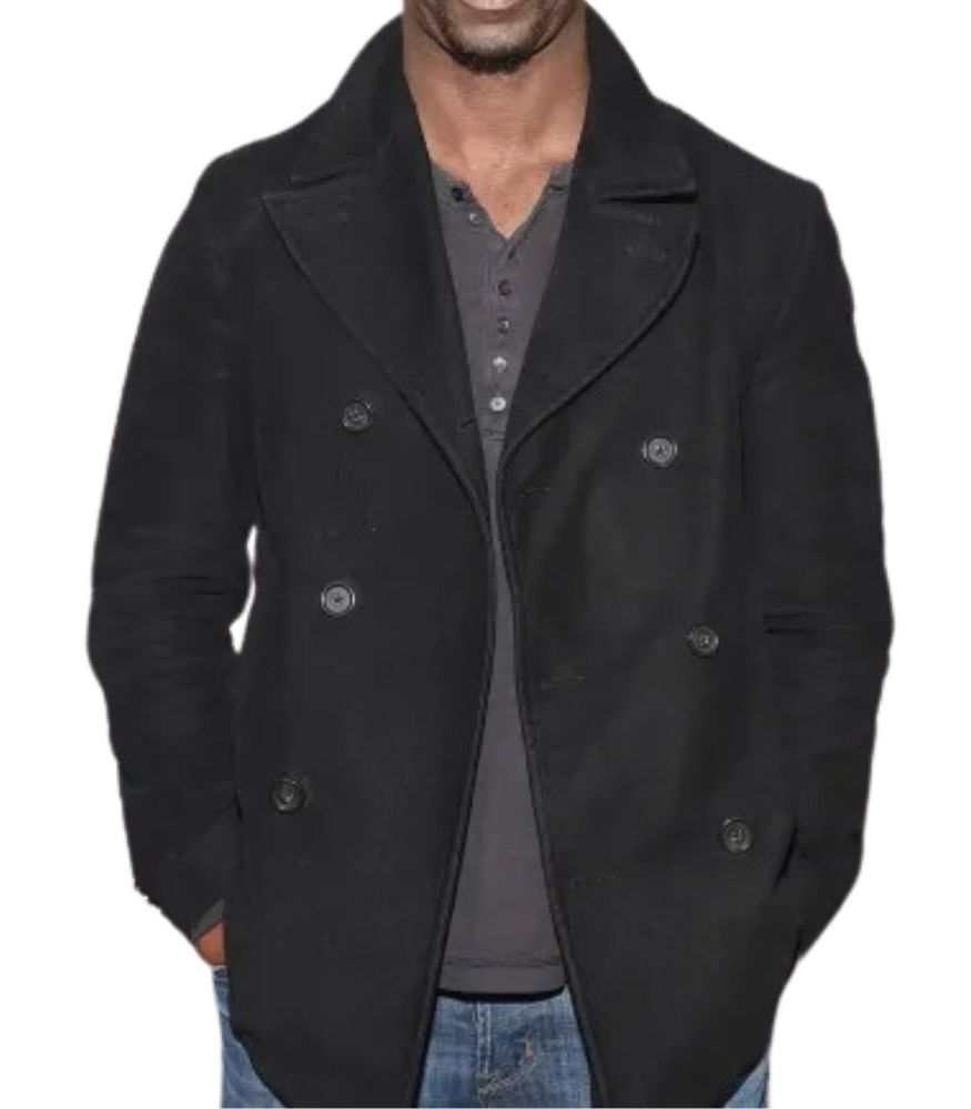 Lucifer TV Series D.B. Woodside (Amenadiel) Wool Coat