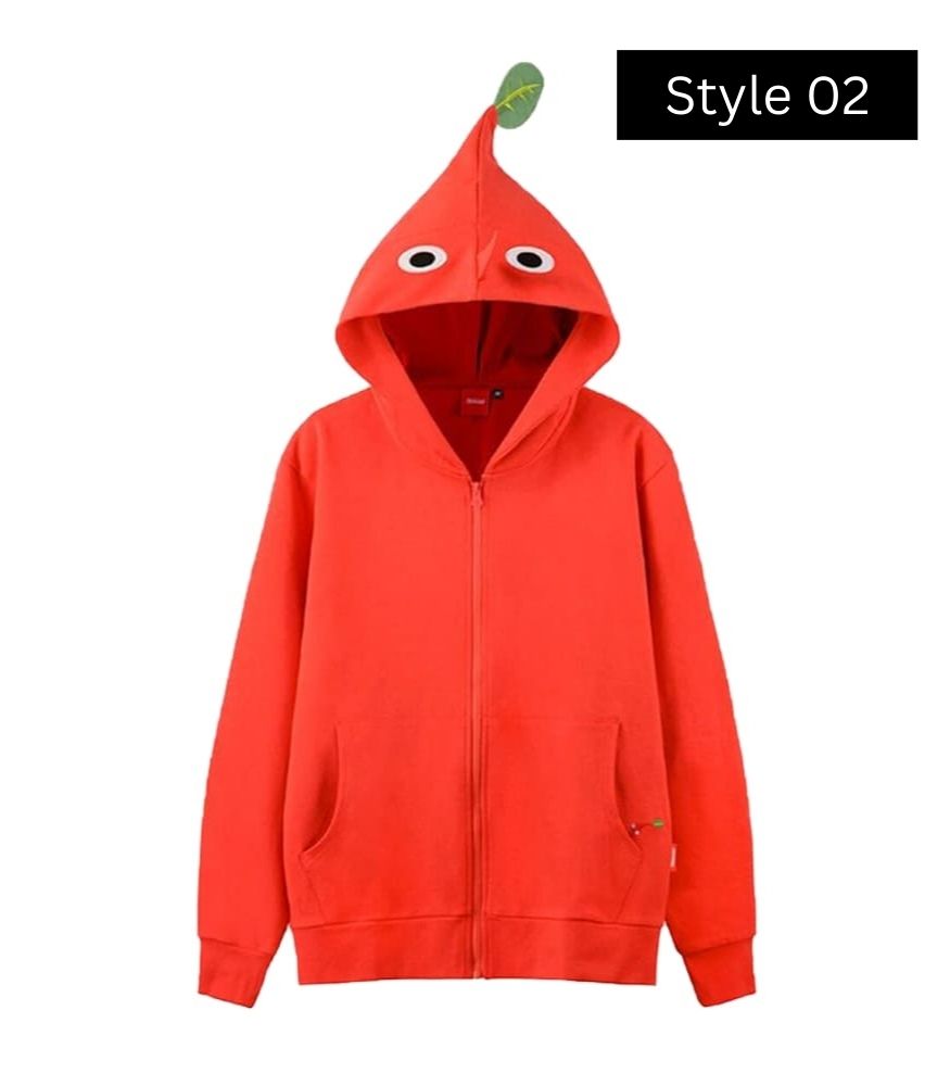 Unisex Nintendo Pikmin Zip Up Hoodie