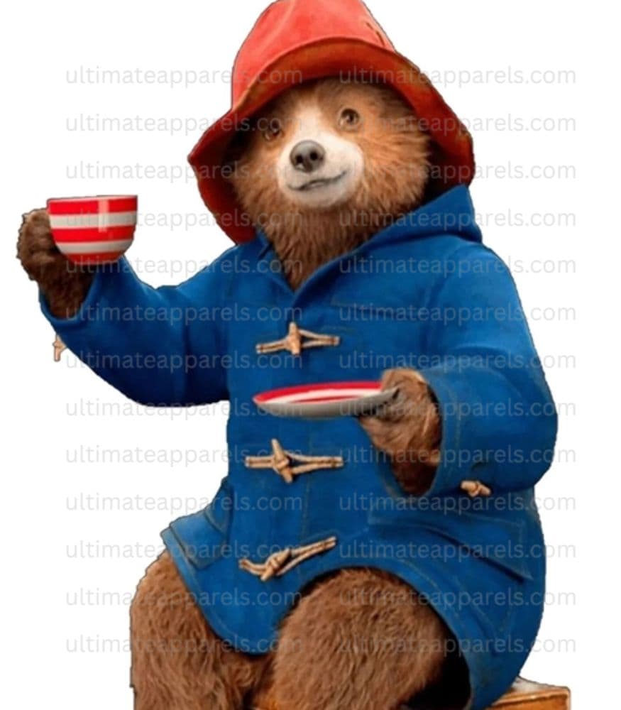Toggle Duffle Blue Paddington Bear Coat
