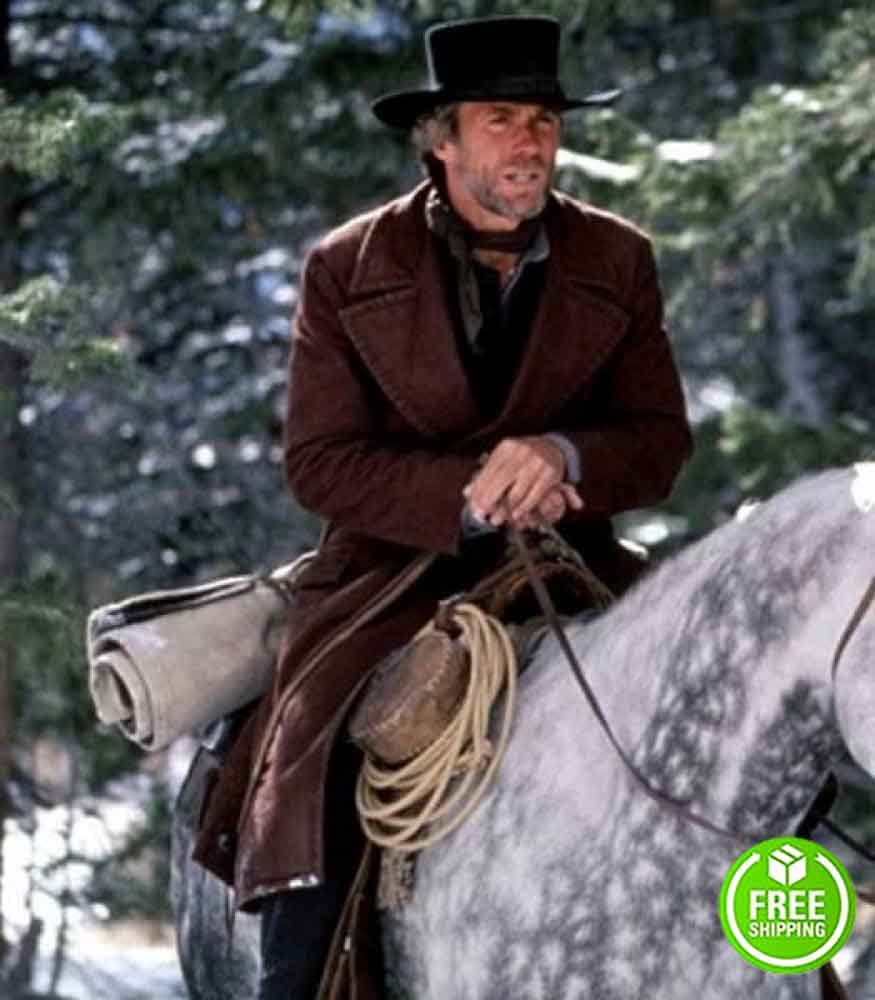 Pale Rider Clint Eastwood Preacher Coat