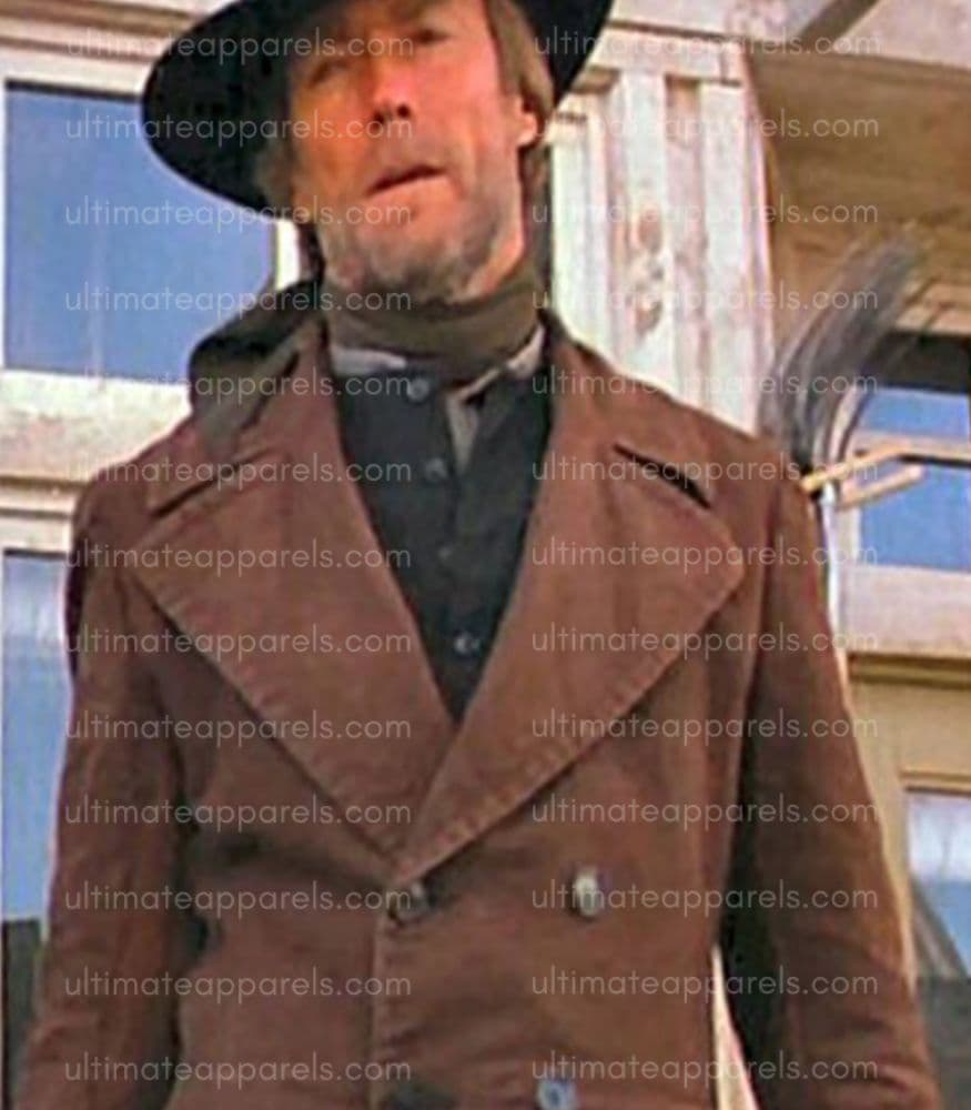 Pale Rider Clint Eastwood Preacher Coat