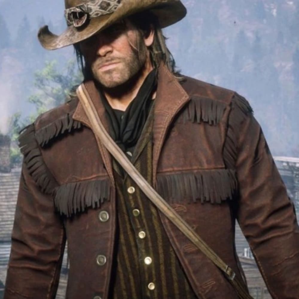 Red Dead Redemption 2 Arthur Morgan Fringe Leather Jacket