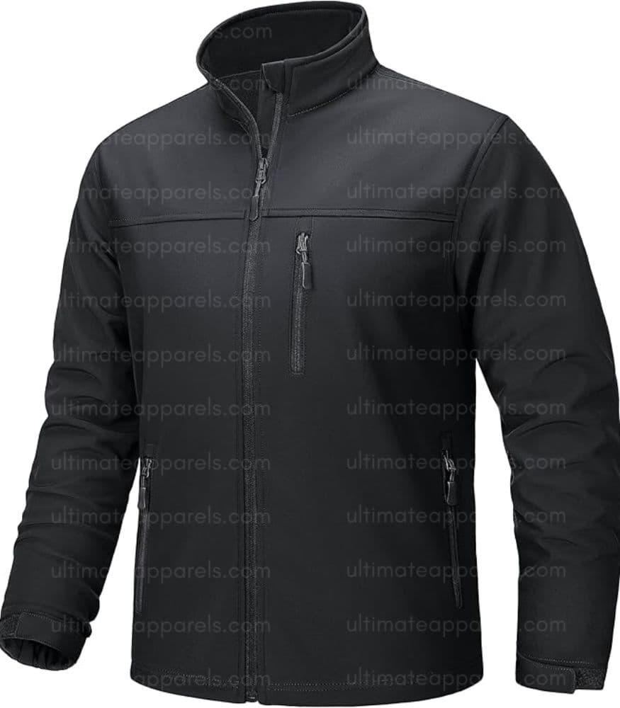 Men's Black Swiss Tech Jacket